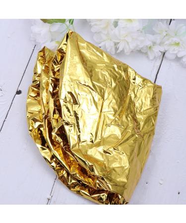 Sewroro Lot de 10 Bonnets de Coiffure en Aluminium Dor s Bonnet Isolant Thermique Bord lastique Taille Unique Protection Thermique pour Soins Capillaires Domicile et Salon - Buy Online on GoSupps.com