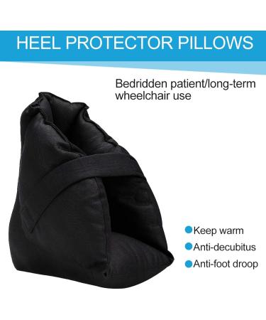 Earthily Heel Protectors - Soft Foot Support Cushion for Heel Protection Warmth & Bed Sore Relief - 1 Pair - Buy Online on GoSupps.com