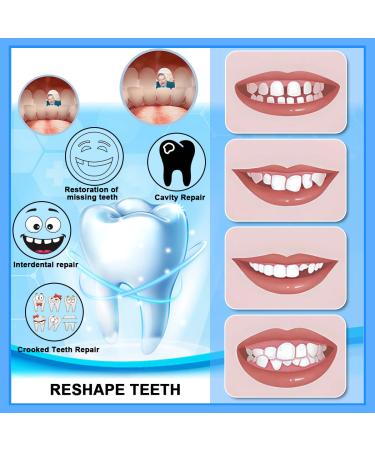 Tooth Repair Kit: 3 Moldable Denture Options for Missing or Broken Teeth with Basics+Thermal Beads - Buy Online on GoSupps.com