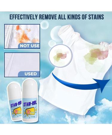Emergency Stain Remover Roller-ball Cleaner Magic Stain Remover Rolling Bead Portable No-Wash Instant Stain Remover Pen Clothes Stain Remover-Roll Bead Design (1 PC) - Buy Online on GoSupps.com