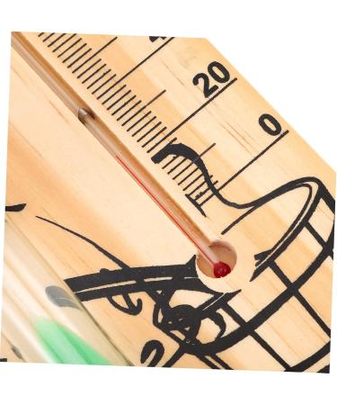 Ganazono 2-St Sauna Timer Hourglass Toy - 15 Minute Wooden Sauna Dater & Desk Attachment for Baby Room - Perfect Wooden Glass Timer & Thermometer - Buy Online on GoSupps.com