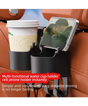 Hooks for Car Backrests - 2 Pieces Headrest Storage Hooks & Beverage Holders | Organize Your Car - Buy Online on GoSupps.com