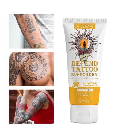 Premium Tattoo Care Sunscreen Stick SPF 30+ | UVA/UVB Protection | Water Resistant 2.02oz - Buy Online on GoSupps.com