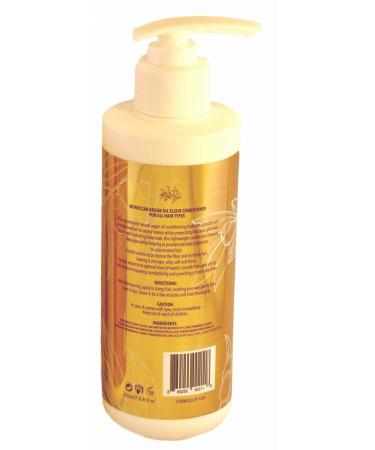 Marisa Carrera Moroccan Argan Oil Elixir Conditioner | Best Conditioner for Damaged Curly Frizzy Hair | Safe for Color & Keratin Treated | 250ml - Buy Online on GoSupps.com