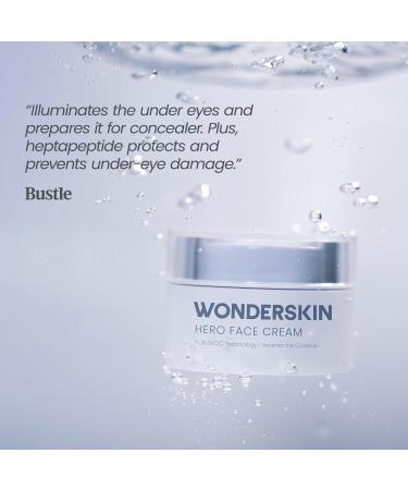 Wonderskin Purevoc Hero Face Cream - Anti-Aging Moisturizer for Men & Women | Hydrating Anti-Wrinkle Daily Facial Moisturizer for Dry Skin - Buy Online on GoSupps.com