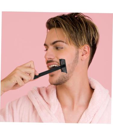 Beavorty 3 Set Razor Trimmer for Men - Bamboo Handle Safe Double Edge Vintage Beard Shaver Tools - Hair Removal Kit - Buy Online on GoSupps.com