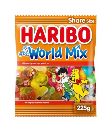Haribo Candy | Mix Of The World | Haribo Dragees | Haribo Candy | 225g Total