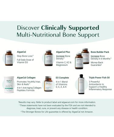 ALGAECAL Collagen: 4 Clinically-Supported Peptides VERISOL FORTIGEL UC-II FORTIBONE Anti-Aging Hydrolyzed Collagen Powder 30 Servings Made in USA 30 Servings (Pack of 1) - Buy Online on GoSupps.com