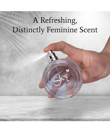 NovoGlow Sky for Women - 3.3 Fl Oz Eau De Parfum Spray - Long-Lasting Fruity Floral & Woody Scents Smell Sweet & Feminine All Day Includes Carrying Pouch Lovely Gift for Women on All Occasions - Buy Online on GoSupps.com