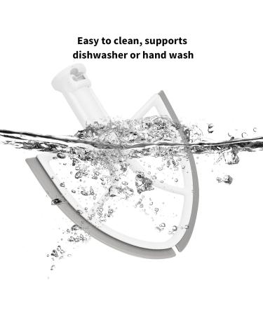 Plastic Flex Edge Beater for 5QT Bowl-Lift Stand Mixer Blender Whip Mixing Head Replacement Paddle Parts Kitchen Aid Mixer Attachment - Buy Online on GoSupps.com