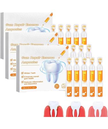 Gums repair oral repair ampoules oral ampoules essence gums repair ampoules deep cleaning of the teeth yellow spots and tartar care for gums (3 sets)