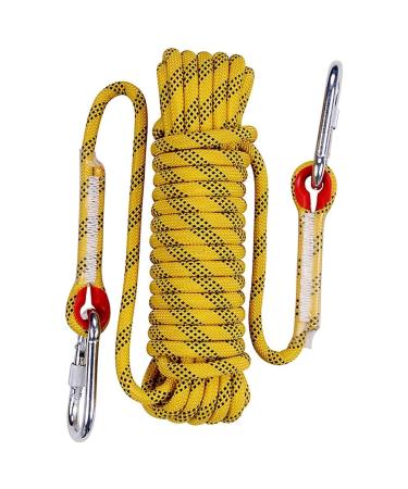 Aoneky 10mm Outdoor Rope Yellow 2 32.0 Feet