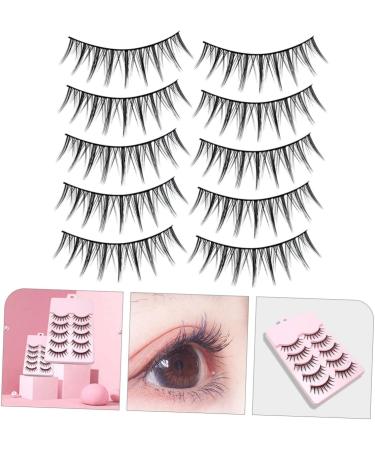 Beaupretty 40 Pairs Fake Eyelashes Fake Lashes Adhesives False Eyelashes Natural Eyelashes Lash Extension Natural False Lashes for Women Soft Light Eye Lashes Short False Fiber Set Fluffy - Buy Online on GoSupps.com