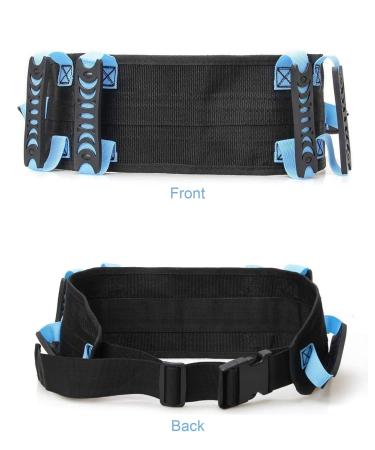 Gait Belt for Seniors | Transfer Belts for Elderly Lift Assist | Physical Therapy Strap with Multiple Handles - Buy Internationally - Buy Online on GoSupps.com