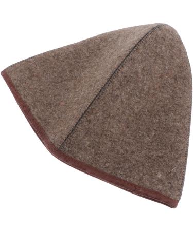 Exceart Felt Sauna Hat for Men & Women | Wool Sauna Cap - Perfect Wellness Accessory for Spa & Shower - Buy Online on GoSupps.com