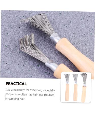 UKCOCO Lot De 3 Outils De Nettoyage De Peignes Et Brosses Cheveux Format Compact L ger Usage Domestique Et Voyage R teaux D pilatoires Pratiques Pour Salon De Coiffure Et Usage Personnel - Buy Online on GoSupps.com