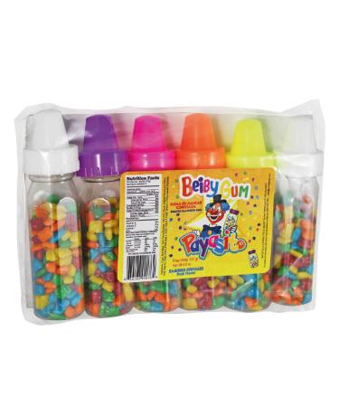 Payasito Beiby Gum - Coated Fruit Flavor Gum 6 Pieces