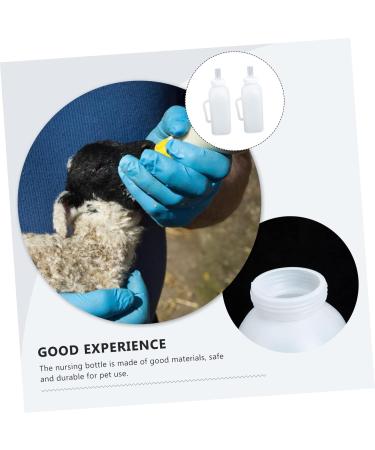 4 Pcs Calf Bottle Calf Milk Feeder Small Milk Bottle Goat Milk Bottle Poultry Baby 35x14cmx2pcs Assorted Colorx2pcs - Buy Online on GoSupps.com