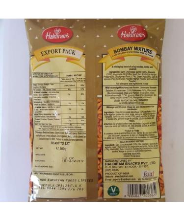  Haldiram's Haldiram's Bombay M lange 200g (lot of 4) - Buy Online on GoSupps.com