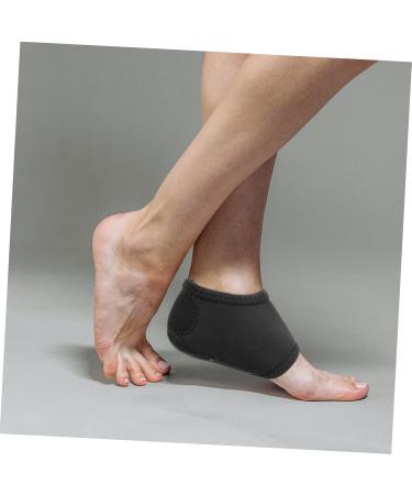 Healvian Heel Cover Socks - 3 Pairs Heel Protection Pads & Caps for Pain Relief & Comfort | Toeless Heel Support & Sole Protectors - Buy Online on GoSupps.com