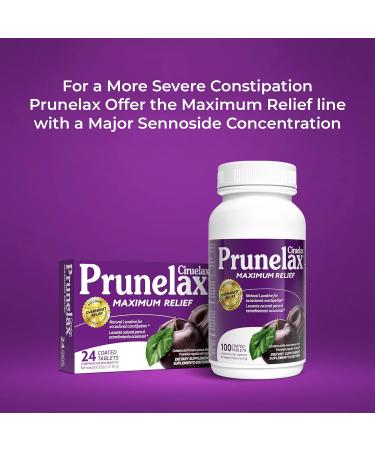 Prunelax Ciruelax Natural Laxative: 24 Tablets for Occasional Constipation - Buy Online on GoSupps.com