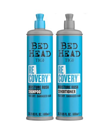 Bed Head by TIGI Recovery Moisturizing Bundle for dry damaged hair 2 x 600 ml