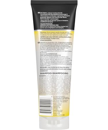 John Frieda Go Blonder Duo for Blondes Lightening Shampoo and Conditioner Gradually lightens and brightens natural colour-treated and highlighted blonde hair peroxide and ammonia free 250 ml (Pack of 2) Set - Buy Online on GoSupps.com
