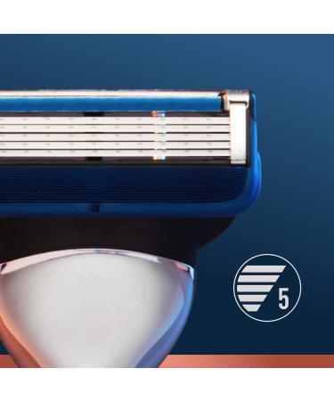 Gillette King C. Men's Razor with Trimmer for Precision Beard Razor + Razor Blade Navy Blue - Buy Online on GoSupps.com