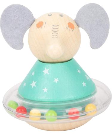 Small Foot Pastel Animal Display Stand-Up Toy Set - Bear Rabbit & Elephant - Wooden 6 Piece Toy for Ages 8 Months+ - Buy Online on GoSupps.com