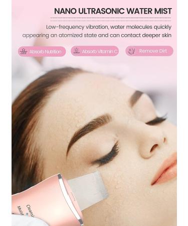 Skin Scrubber Blackhead Remover & Pore Cleaner | 3 Modes | USB Rechargeable - Pink - Buy Online on GoSupps.com