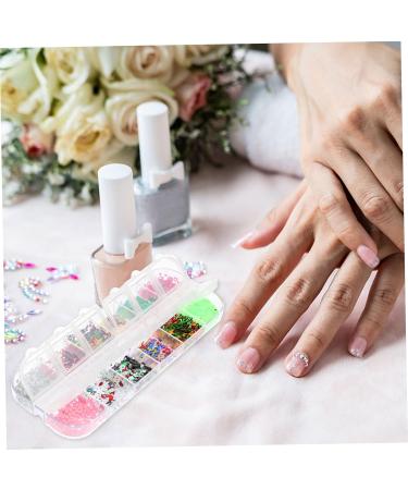Shop Healeved Nail Art Sequins - 3 Boxes of Charms & Decals for DIY Nail Designs | International Shipping Available - Buy Online on GoSupps.com