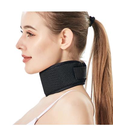Correction-neck bandage neck support relieved and pressure in the spine aligns stabilizes the vertebrae adjustable neck end neck support neck correction device