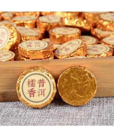 HQZM Yunnan Sticky Fragrance Mini Tuo Tea Exquisite And Small Puerh Mature Tea 500g Black Tea 1764oz - Buy Online on GoSupps.com