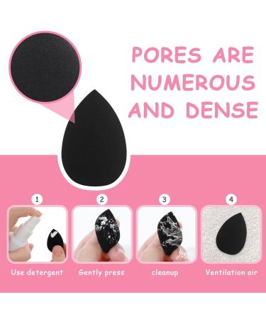 WLLHYF 12-Part Mini Makeup Sponge Set - Professional Makeup Sponges for Under Eyes Mixing and Application | Perfect for Powder & Cream - Buy Now! - Buy Online on GoSupps.com