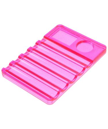 POPETPOP Porte-stylos Nail Art avec Palette de M lange Compartiments pour Organisation Ongles Accessoire Professionnel Mat riel Nail Art Rose