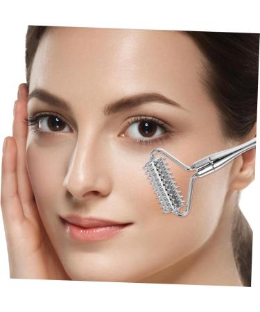 VALICLUD B tonnet Rouleau Yeux en Acier Inoxydable Argent Outil de Massage Facial Compact Stimulation Musculaire et Raffermissement du Contour des Yeux Soin Peau Visage Usage Portable - Buy Online on GoSupps.com