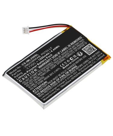 Battery for Ingenico Link 2500 296203895AB P0750-LF