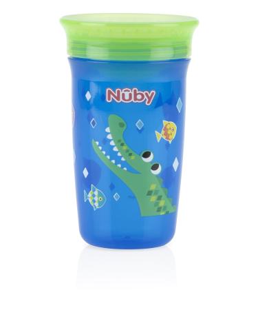 Nuby 1pk No Spill 360 Degree Printed Wonder Cup - Assorted Colors - Buy Online on GoSupps.com