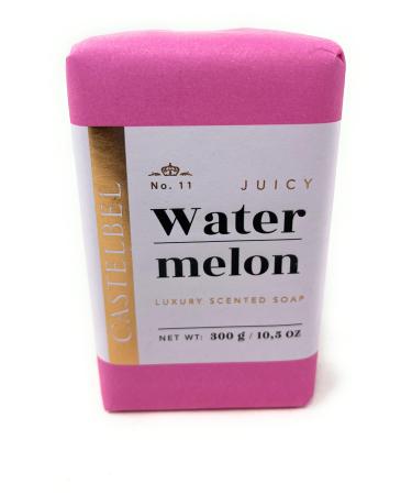 Castelbel Watermelon Luxury Fragranced Soap No. 11 Juicy 10.5 Ounces