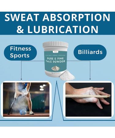 1 Quart Super Purity Talcum Powder - Fine Chalk Paint, Bike & Auto Tire Repair - Unscented, Highly Lubricating - TITGGI - Buy Online on GoSupps.com