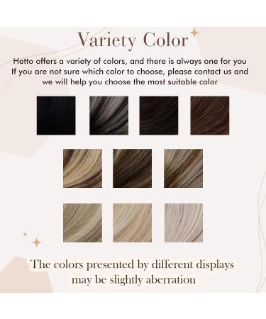 Buy Hetto Real Hair Extensions - Black Keratin Bonding Balayage Silver #1B/Silver 40cm 50g | Premium Remy Hair for Gorgeous Lengths - Buy Online on GoSupps.com