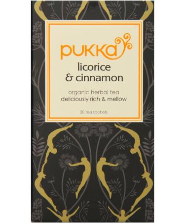  Pukka Pukka Liquorice & Cinnamon Tea 20 Per Pack - 2 Pack - Buy Online on GoSupps.com
