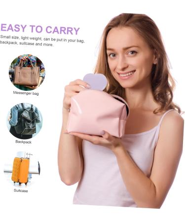 Solustrie Travel Contact Lens Case - Violet Purple Organizer & Remnant Tool for Autumn/Winter - Compact 7.2x5.8x2cm - Buy Online on GoSupps.com