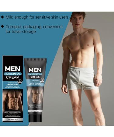 Pruojhw Hair removal cream for men 100 ml shaving product hair removal cream for friends fathers bodybuilders floaters busy professionals chest back legs arms holidays special - Buy Online on GoSupps.com