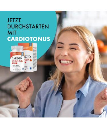 Cardiotonus Capsules - Premium Heart Health Supplement for Men & Women - 90 Caps Maxipack 5x - International Shipping Available - Buy Online on GoSupps.com