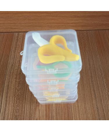 Buy Solid Portable Silicone Pacifier Teether for Baby & Toddler - Ideal for Travel Storage | International Shipping Available - Buy Online on GoSupps.com