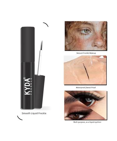 Ownest Beauty KYDA 2 Colors Liquid Freckle Pen - Waterproof & Long-lasting Freckle Makeup for Natural-looking Soft Dots - Light Brown & Dark Brown (Pack of 2) 0.16 Fl Oz - Buy Online on GoSupps.com