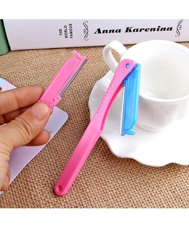 Buy Women Facial Hair Remover & Eyebrow Trimmer - Foldable Replaceable Random Color | Fast International Shipping - Buy Online on GoSupps.com