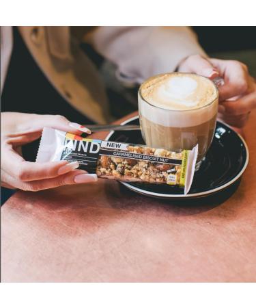 KIND Bars Bulk Pack High Fibre Gluten Free Snack Bars Caramelised Biscuit Nut No Artificial Colours Flavours or Preservatives 72 x 40g bars - Buy Online on GoSupps.com