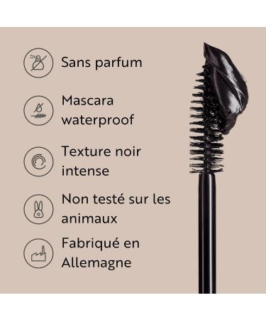 M. Asam MAGIC FINISH Intense Volume Mascara Waterproof Easy Remove Deep Black (12ml) Mascara Waterproof Noir Avec Volume Intense Effet Faux Cils Maquillage Pour Les Yeux Makeup Vegan Intense Volume Waterproof Easy Remove - Buy Online on GoSupps.com